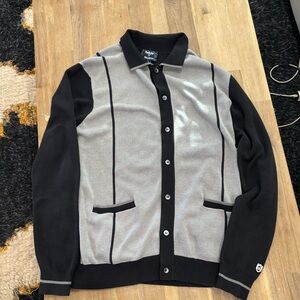 Todd snyder x foot joy button up sweater